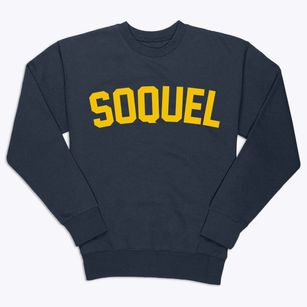Soquel California Classic Curve Premium Crewneck Sweatshirt