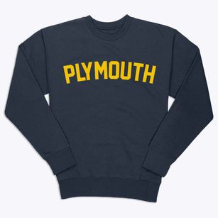 Plymouth Michigan Classic Curve Premium Crewneck Sweatshirt