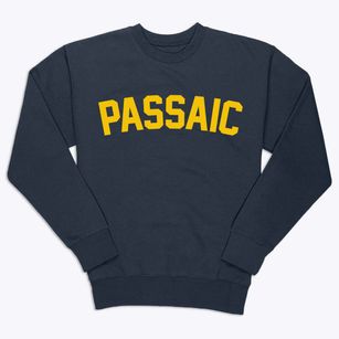 Passaic New Jersey Classic Curve Premium Crewneck Sweatshirt