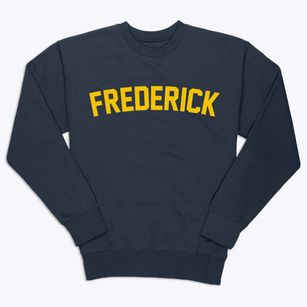 Frederick Maryland Classic Curve Premium Crewneck Sweatshirt