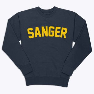 Sanger Texas Classic Curve Premium Crewneck Sweatshirt