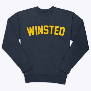 Winsted Connecticut Classic Curve Premium Crewneck Sweatshirt