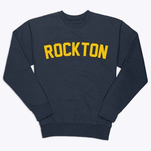 Rockton Illinois Classic Curve Premium Crewneck Sweatshirt