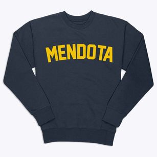Mendota Illinois Classic Curve Premium Crewneck Sweatshirt