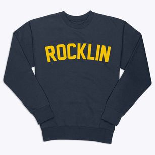 Rocklin California Classic Curve Premium Crewneck Sweatshirt