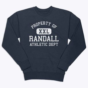 Randall Wisconsin Athletic Dept Premium Crewneck Sweatshirt