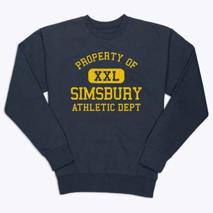 Simsbury Connecticut Athletic Dept Premium Crewneck Sweatshirt