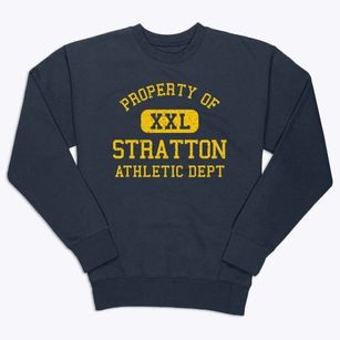 Stratton Nebraska Athletic Dept Premium Crewneck Sweatshirt