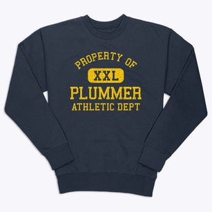 Plummer Minnesota Athletic Dept Premium Crewneck Sweatshirt