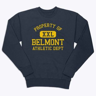 Belmont North Carolina Athletic Dept Premium Crewneck Sweatshirt