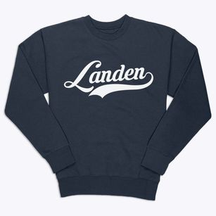 Landen Ohio Vintage Team Premium Crewneck Sweatshirt