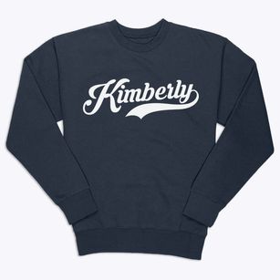 Kimberly Wisconsin Vintage Team Premium Crewneck Sweatshirt