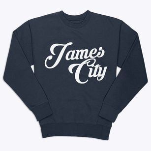 James City North Carolina Vintage Team Premium Crewneck Sweatshirt