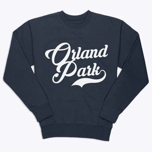 Orland Park Illinois Vintage Team Premium Crewneck Sweatshirt