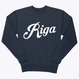 Riga New York Vintage Team Premium Crewneck Sweatshirt