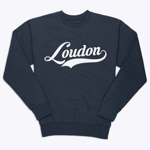 Loudon New Hampshire Vintage Team Premium Crewneck Sweatshirt