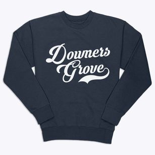 Downers Grove Illinois Vintage Team Premium Crewneck Sweatshirt