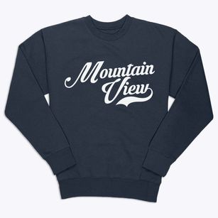 Mountain View Hawaii Vintage Team Premium Crewneck Sweatshirt