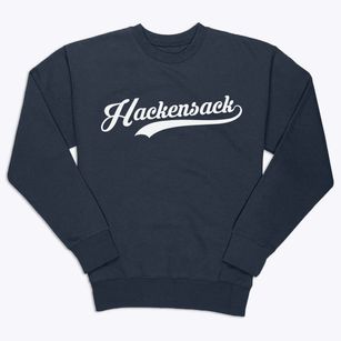 Hackensack New Jersey Vintage Team Premium Crewneck Sweatshirt