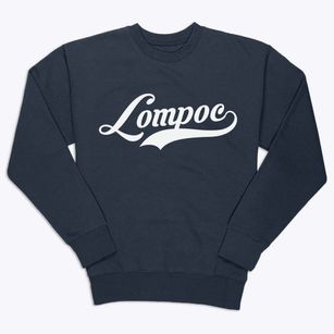 Lompoc California Vintage Team Premium Crewneck Sweatshirt