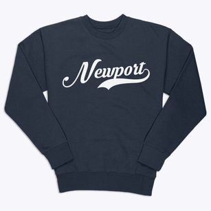 Newport Maine Vintage Team Premium Crewneck Sweatshirt