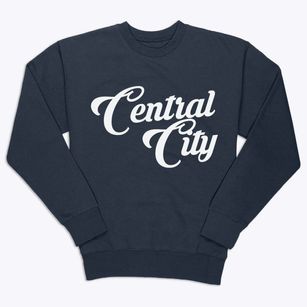 Central City Nebraska Vintage Team Premium Crewneck Sweatshirt