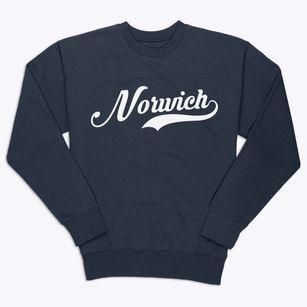 Norwich Connecticut Vintage Team Premium Crewneck Sweatshirt