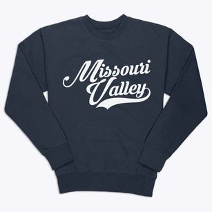 Missouri Valley Iowa Vintage Team Premium Crewneck Sweatshirt