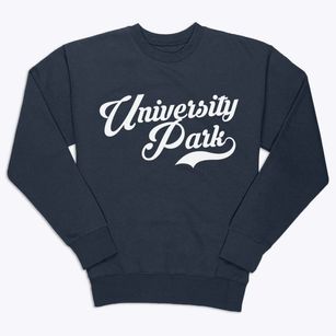 University Park Maryland Vintage Team Premium Crewneck Sweatshirt