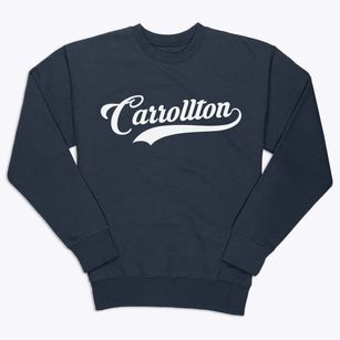 Carrollton Illinois Vintage Team Premium Crewneck Sweatshirt