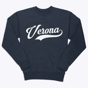 Verona Pennsylvania Vintage Team Premium Crewneck Sweatshirt