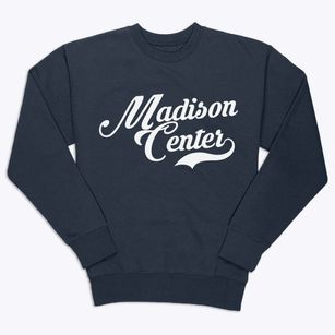 Madison Center Connecticut Vintage Team Premium Crewneck Sweatshirt
