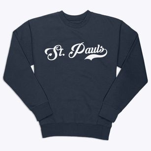St. Pauls North Carolina Vintage Team Premium Crewneck Sweatshirt