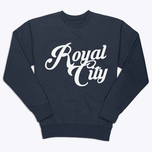 Royal City Washington Vintage Team Premium Crewneck Sweatshirt
