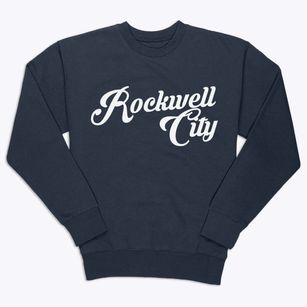 Rockwell City Iowa Vintage Team Premium Crewneck Sweatshirt