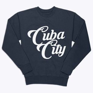 Cuba City Wisconsin Vintage Team Premium Crewneck Sweatshirt