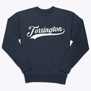Torrington Connecticut Vintage Team Premium Crewneck Sweatshirt
