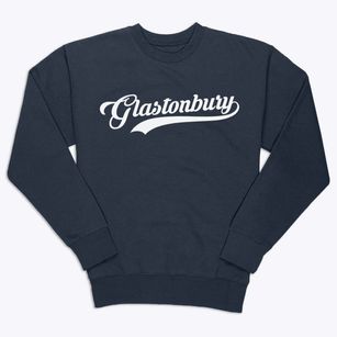 Glastonbury Connecticut Vintage Team Premium Crewneck Sweatshirt