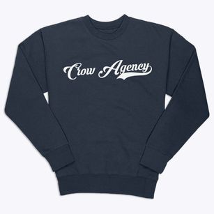Crow Agency Montana Vintage Team Premium Crewneck Sweatshirt