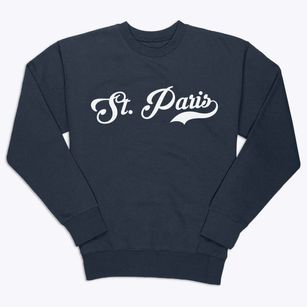 St. Paris Ohio Vintage Team Premium Crewneck Sweatshirt