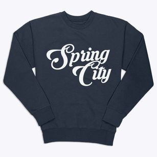 Spring City Tennessee Vintage Team Premium Crewneck Sweatshirt