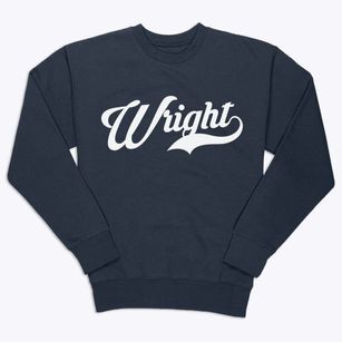 Wright Wyoming Vintage Team Premium Crewneck Sweatshirt
