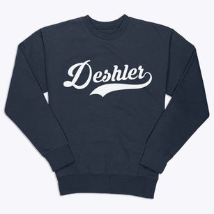 Deshler Ohio Vintage Team Premium Crewneck Sweatshirt