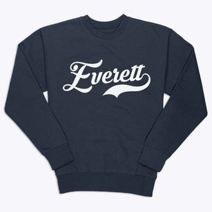 Everett Pennsylvania Vintage Team Premium Crewneck Sweatshirt