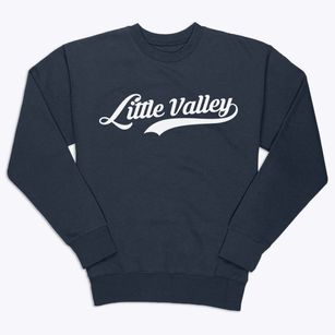 Little Valley New York Vintage Team Premium Crewneck Sweatshirt