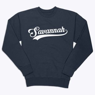 Savannah New York Vintage Team Premium Crewneck Sweatshirt