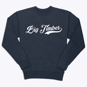 Big Timber Montana Vintage Team Premium Crewneck Sweatshirt