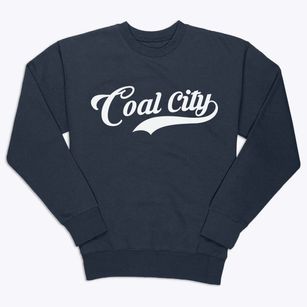 Coal City West Virginia Vintage Team Premium Crewneck Sweatshirt