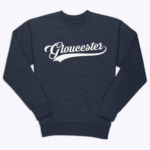 Gloucester Massachusetts Vintage Team Premium Crewneck Sweatshirt