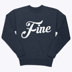 Fine New York Vintage Team Premium Crewneck Sweatshirt